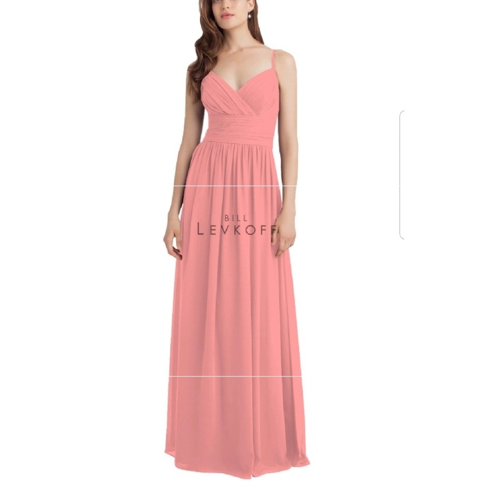 Bill Levkoff Bridesmaid Gown Maxi Dress.